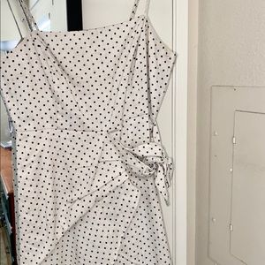 Mini polka dot dress